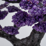 Custom Genuine Amethyst Clustered Gemstone Tree on Amethyst Matrix  // The Protection Tree