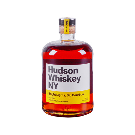 Hudson Whiskey New York Bright Lights, Big Bourbon // 750ml