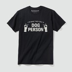 Dog Paw "Air Quotes" T-Shirt (3XL)