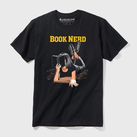 Book Nerd T-Shirt (S)