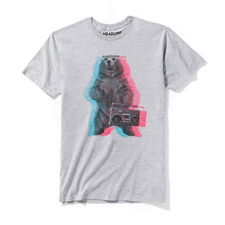 Boombox Bear T-Shirt (S)