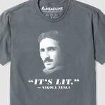 Tesla: It's Lit T-Shirt (3XL)