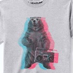 Boombox Bear T-Shirt (3XL)