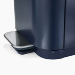 Porta 40L Easy-Empty Pedal Bin (Midnight Blue)