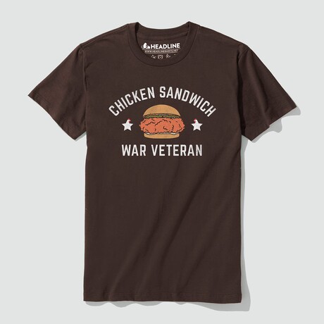 Chicken Sandwich War Veteran T-Shirt (S)