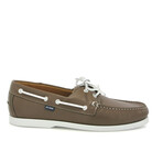 Soft Napa Regatta Boat Shoes // Taupe (39)