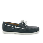 Soft Napa Regatta Boat Shoes // Navy Blue (39)