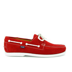 Soft Napa Regatta Boat Shoes // Red (39)