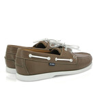 Soft Napa Regatta Boat Shoes // Taupe (39)