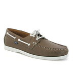 Soft Napa Regatta Boat Shoes // Taupe (39)