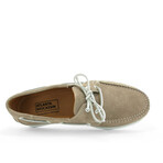 Suede Regatta Boat Shoes // Sand (39)