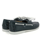 Soft Napa Regatta Boat Shoes // Navy Blue (39)