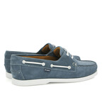 Suede Regatta Boat Shoes // Blue Jeans (39)