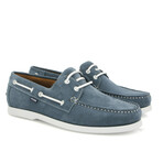 Suede Regatta Boat Shoes // Blue Jeans (39)