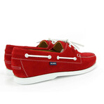 Soft Napa Regatta Boat Shoes // Red (39)