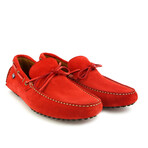 City Drivers In Suede // Red (39)