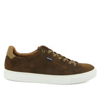 Tennis Sneakers In Suede // Camel (40)