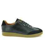 Suede T Smooth Sneakers // Black (40)