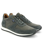 Sneakers Canvas And Suede // Gray (39)