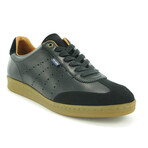 Suede T Smooth Sneakers // Black (40)