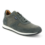 Sneakers Canvas And Suede // Gray (39)
