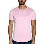 Keith Short Sleeve T-Shirt // Pastel Pink (S)