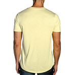 Liam Short Sleeve T-Shirt // Pastel Yellow (S)