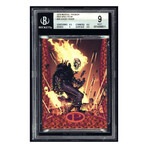 2014 Marvel Premier Red Spectrum #26 Ghost Rider BGS 9 Serial Numbered 1/1