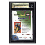 2021 Marvel Ages Decades 1990’s #D91 Wolverine BGS 9.5  // Gem Mint (14277131)