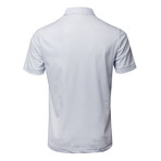 ZinoVizo // Nuova Polo Shirt // White + Blue (XL)