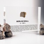 Berlin Wall Rubble Artifact Display