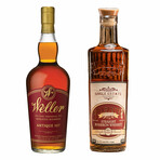 Antique 107 Wheated Bourbon + Filibuster Single Estate Bourbon // 750 ml // Set of 2