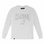 Kangol Long Sleeve Graphis Tee // White (L)