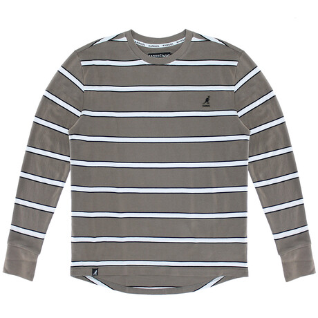 Kangol Sueded Long Sleeve Tee // Morel (XS)