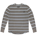 Kangol Sueded Long Sleeve Tee // Morel (M)