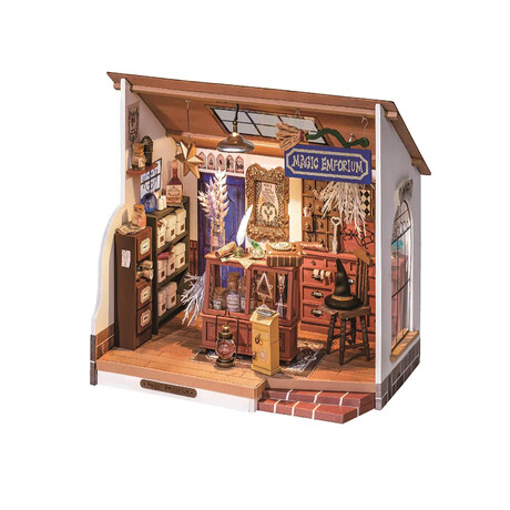 DIY 3D House Puzzle // Kiki's Magic Emporium // 148 Pieces