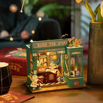 DIY 3D House Puzzle // Alice's Tea Store // 136 Pieces