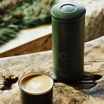 Nano Portable Espresso Machine // Forest Green