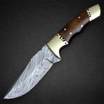 Damascus Hunting Knife // 06