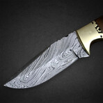Damascus Hunting Knife // 06