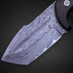 Damascus Tanto Bushcraft Knife // 20