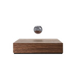 Buda Ball // Walnut Base // Chrome Sphere