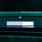 Buda Ball // White Base // Black Sphere