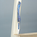 Titaner Falcon 2.24" Titanium Micro Knife with Replaceable Surgical Blades(#11) (Stonewashed Gray)