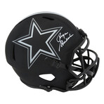 Roger Staubach // Signed Dallas Cowboys ECLIPSE Riddell Full Size Speed Replica Helmet