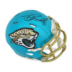Tony Boselli // Signed Jacksonville Jaguars FLASH Riddell Speed Mini Helmet