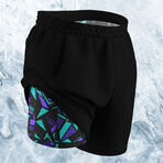 The Anti-Bounce // Black Ball Hammock® 5 Inch Athletic Shorts (M)