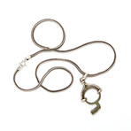 Ancient Roman Key-Ring // Silver Pendant