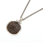 Byzantine "Portrait of Christ" Coin Pendant // 1028 - 1034 AD