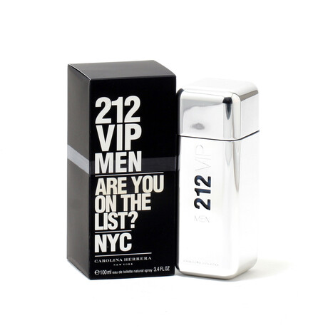 Men's Fragrance // 212 VIP Men by Carolina Herrera EDT Spray // 3.4 oz
